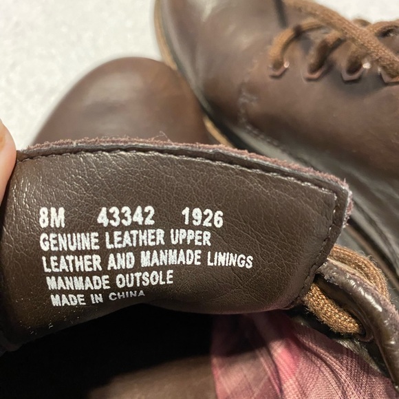 Women’s Timberland Brown Leather Shoes - Picture 7 of 9